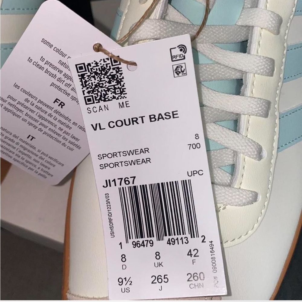 Adidas VL courtbase shoes - Picture 6 of 8